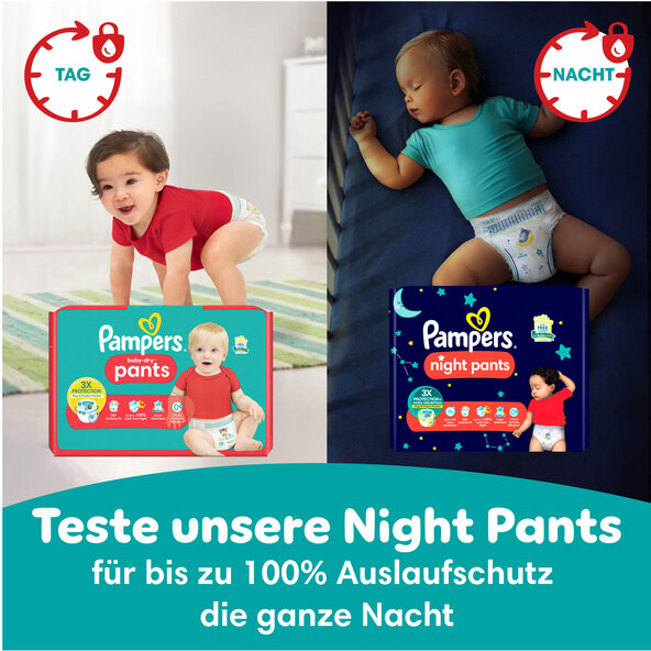 Baby Dry Pants, Gr. 5 Junior, Maxi Pack, 2er Set