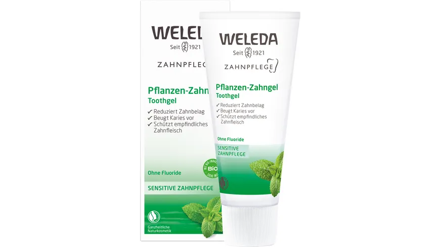 WELEDA ZAHNPFLEGE Pflanzen Zahngel 75 ml