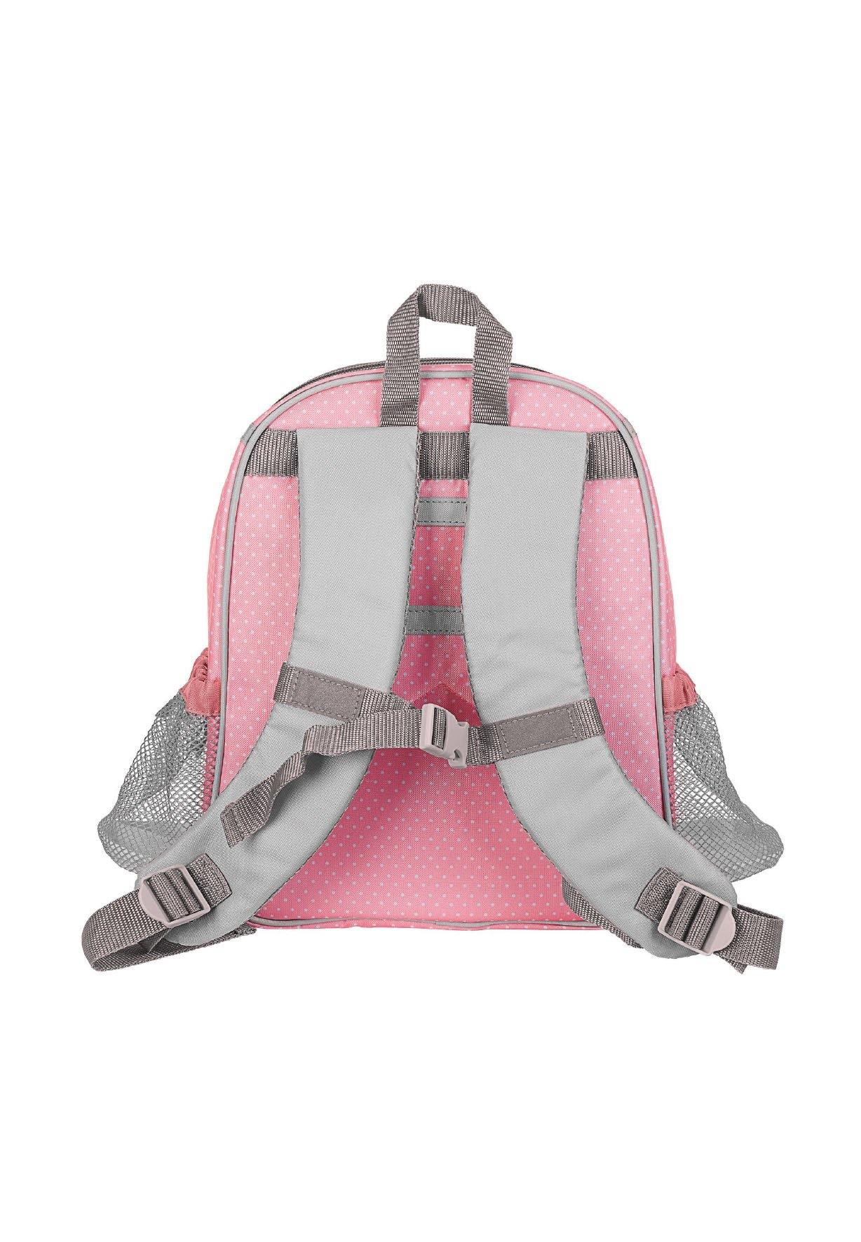 Funktions-Rucksack Maus Mabel in Rosa u. Grau, 5L