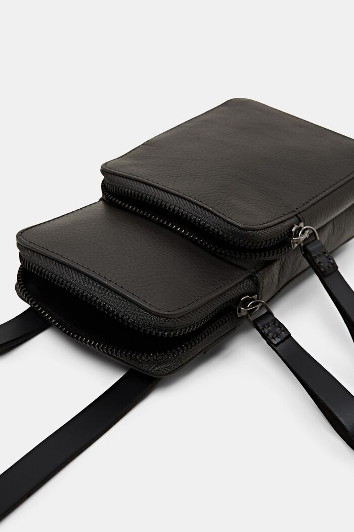 Crossbody-Handytasche aus Leder