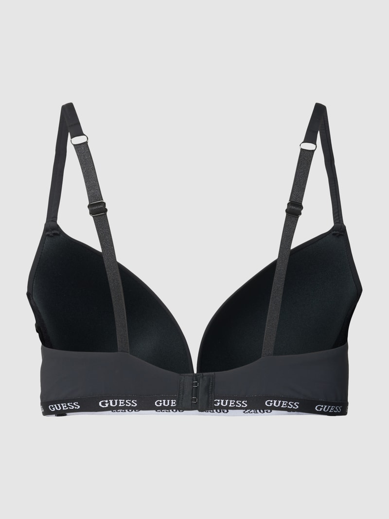 BH mit elastischem Logo-Bund in schwarz