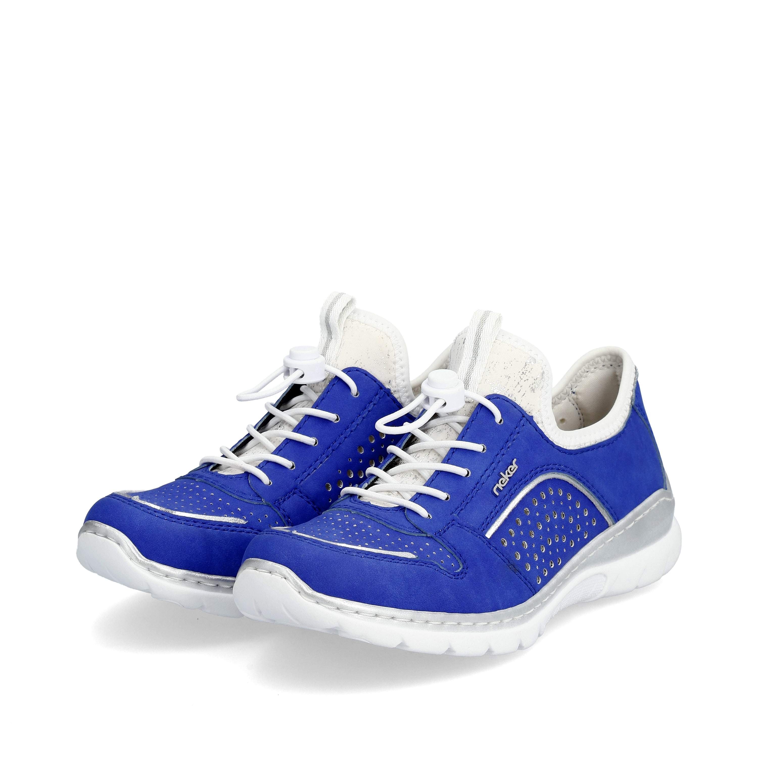 Rieker Damen Slipper himmelblau