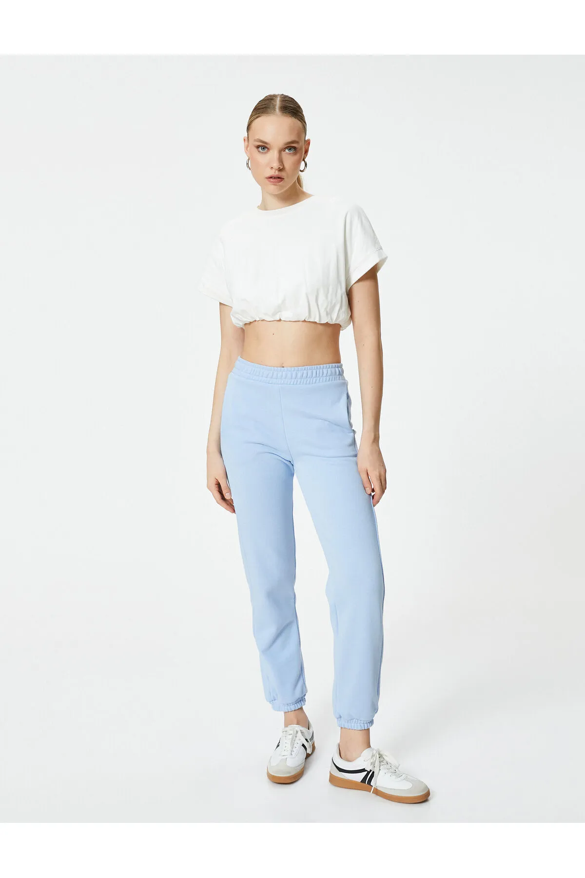 Koton  Jogger-Jogginghose mit elastischem Bund und Taschen