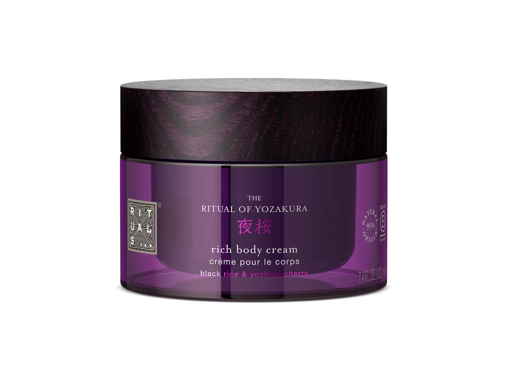 Crème corporelle riche The Ritual of Yozakura, 220 ml