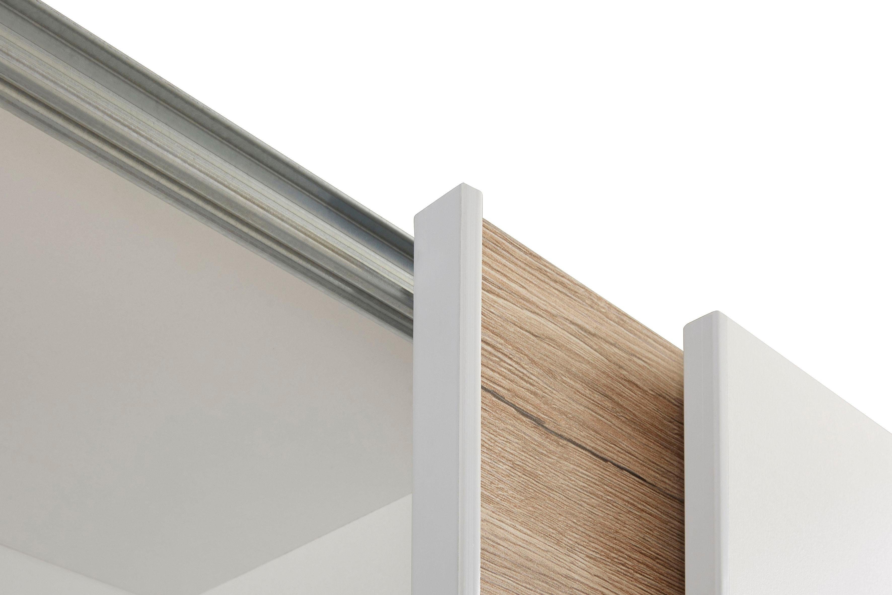 Schlafkontor Schwebetürenschrank platzsparend durch geringe Tiefe