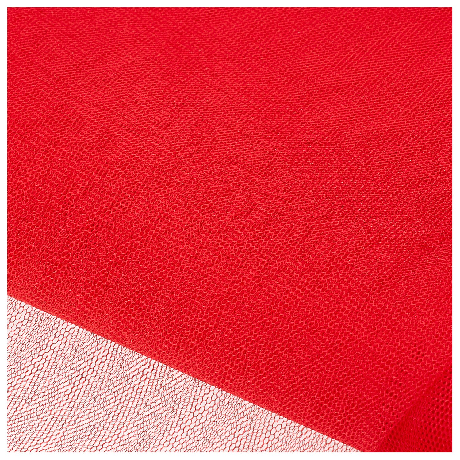 Tüll, rot