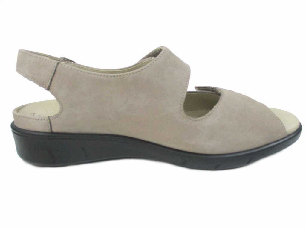 SOLIDUS Komfort Sandalen beige Happy