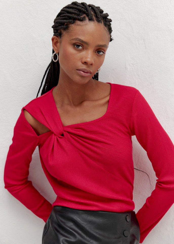 Shirt mit Cut-Out