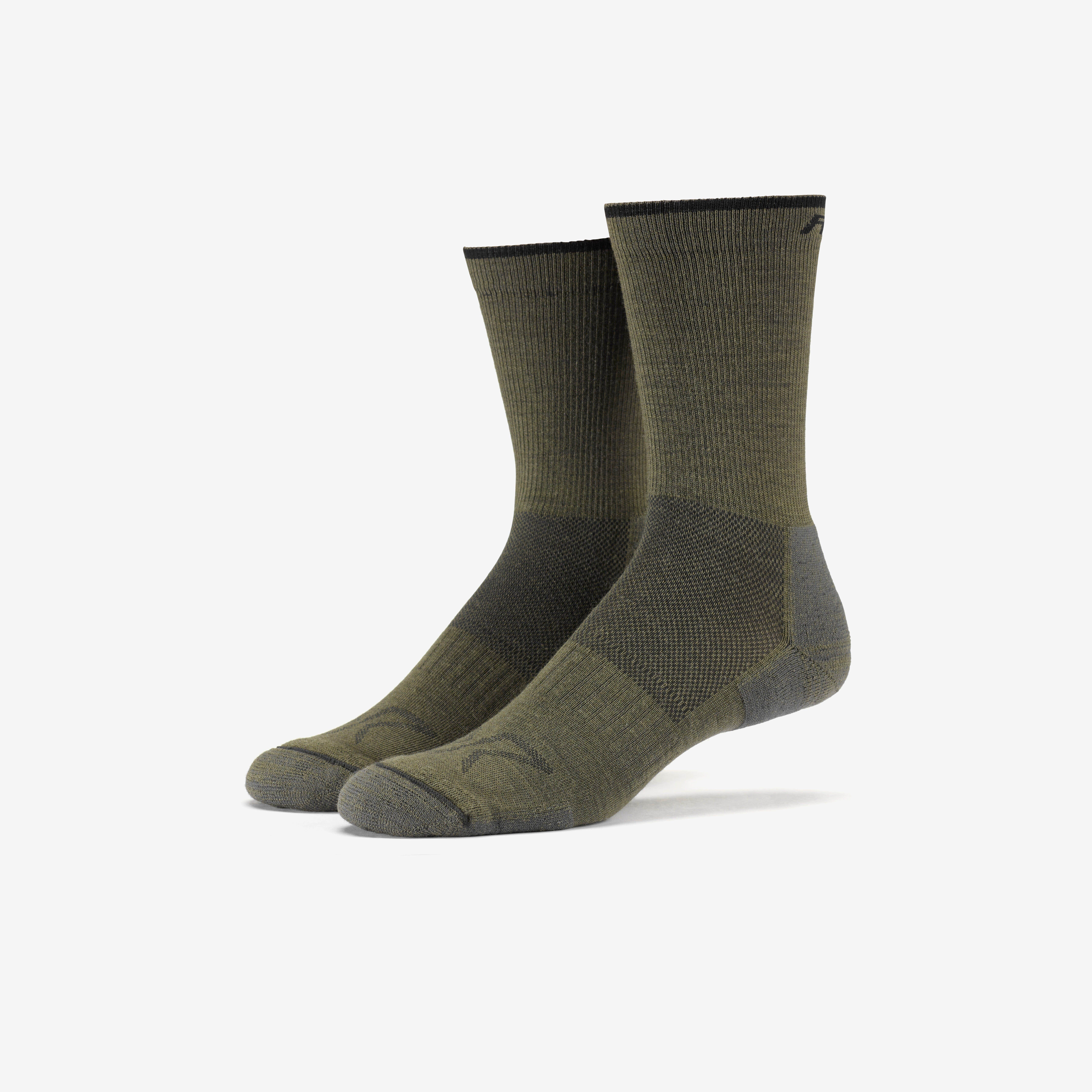 2 In 1 Wander Sock Homme Dark Olive