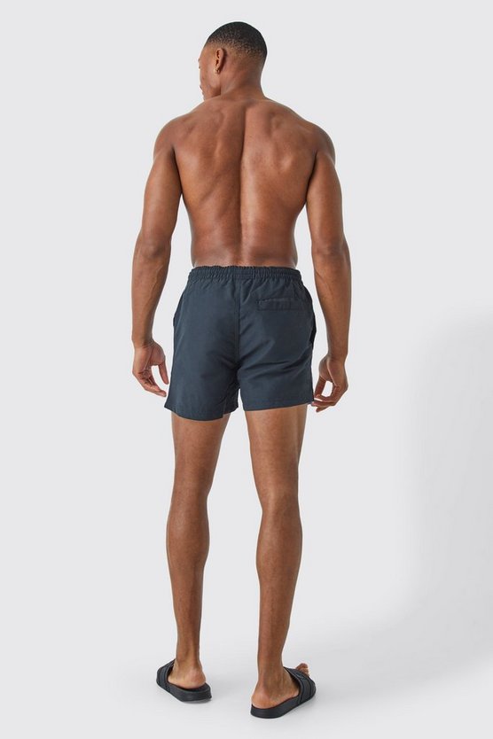 Mittellange Colorblock Badehose