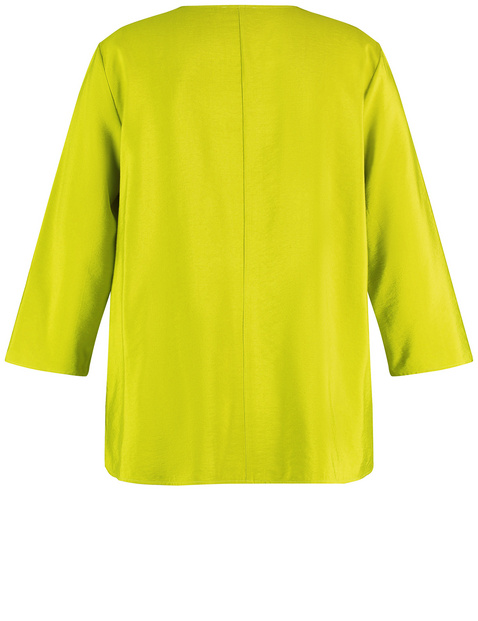 Fein schimmernde 3/4 Arm Bluse