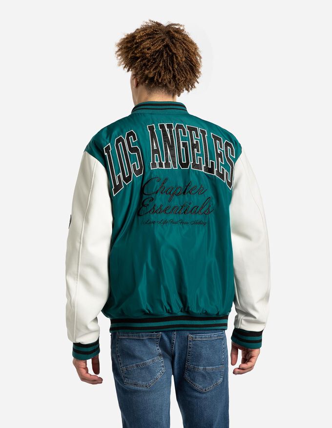 Collegejacke - Stickereien