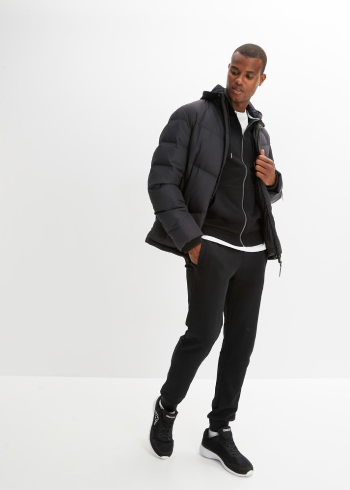 Essential Kapuzen-Sweatjacke aus Bio-Baumwolle