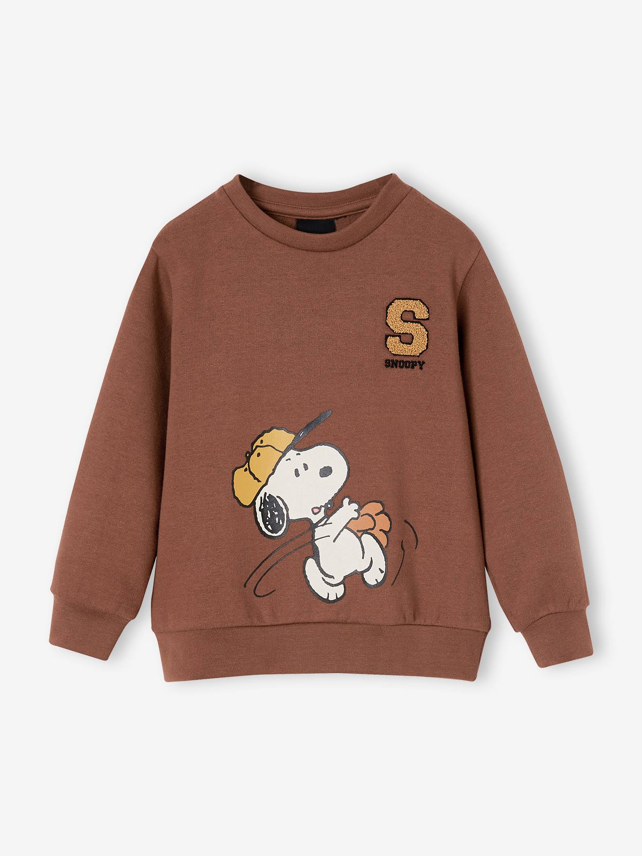 Sweat garçon Snoopy Peanuts® moka