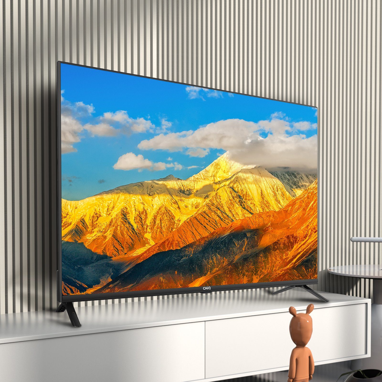 CHiQ L40H7G LED-Fernseher (100,00 cm/40 Zoll, Full HD, Smart-TV, Google TV, Google Assistant,Chromecast,Youtube,Triple Tuner(DVB-T2/T/C/S2)