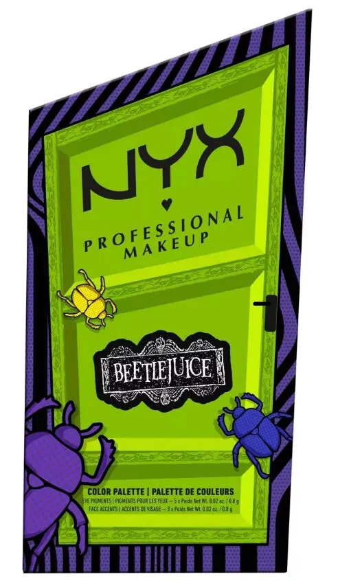 NYX Beetlejuice Shadow Palette akių šešėlių paletė