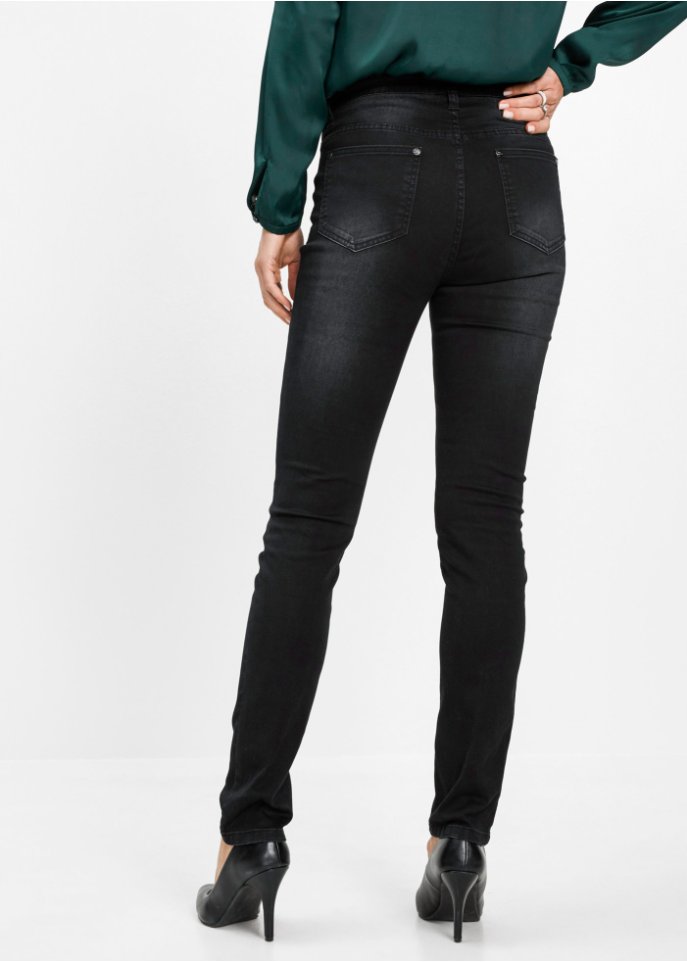 Jeans mit bequemem Bund