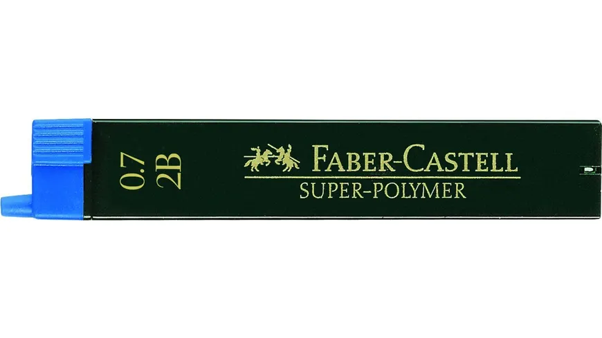FABER-CASTELL Feinminen CASTELL 0,7 2B 12er-Dose
