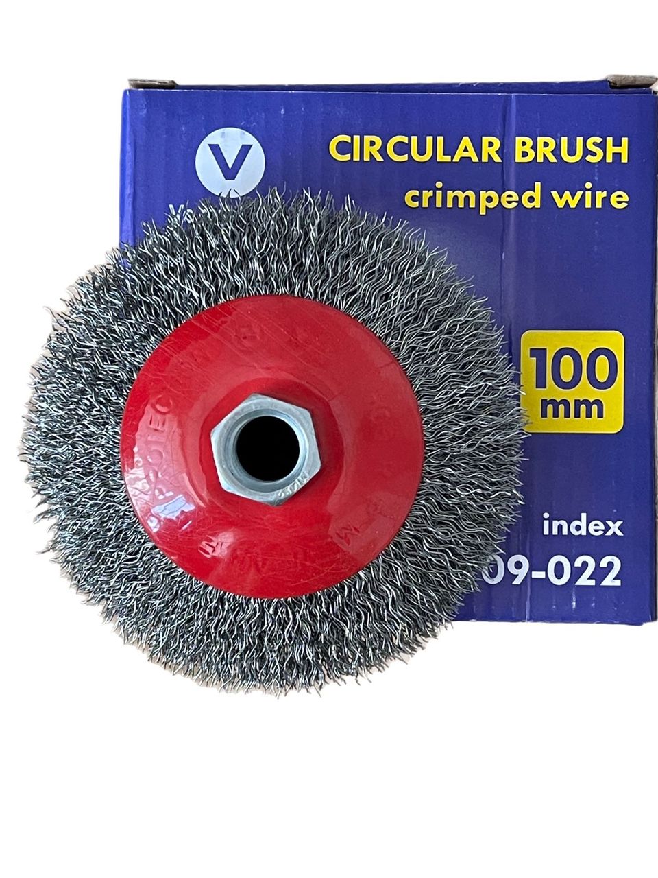 Vago-Tools Rundbürsten Drahtbürsten 100mm Bürsten gewellt Winkelschleifer Flex 3x