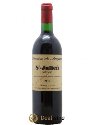 Domaine du Jaugaret  1987 - Lot de 1 Bouteille