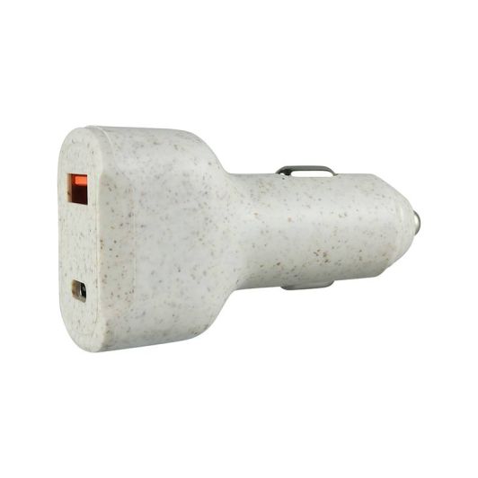 Adaptor EDENWOOD A/C 1USB-A 1USB-C ECO