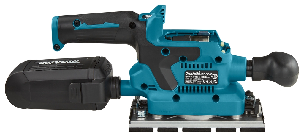 Șlefuitor orbital fără fir Makita DBO380Z 18V fără baterii și încărcător