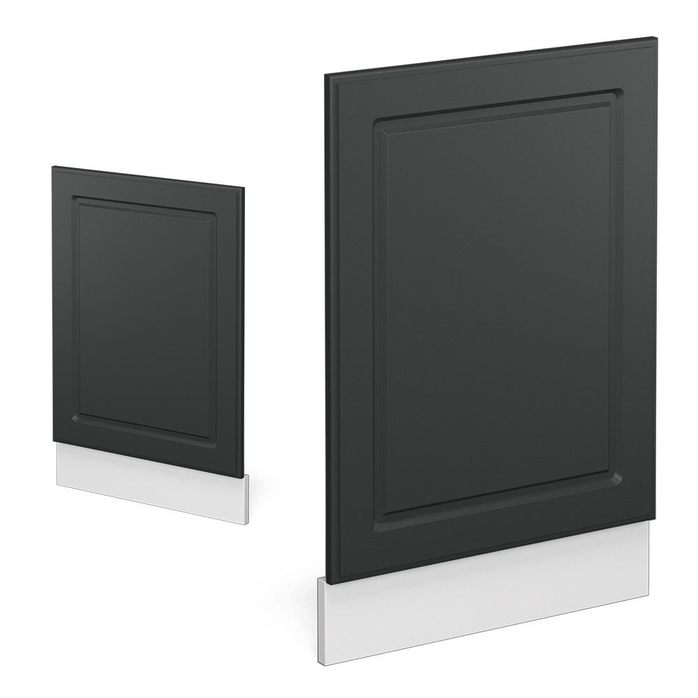 Vicco Sockelblende Geschirrspülerblende 45 cm R-Line Anthrazit Landhaus