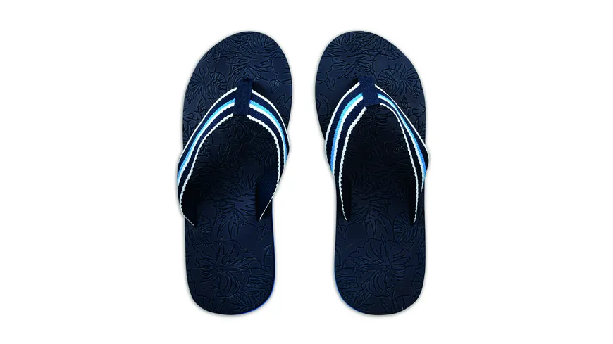 BARFUSS Herren V-Strap Badeschuh blau