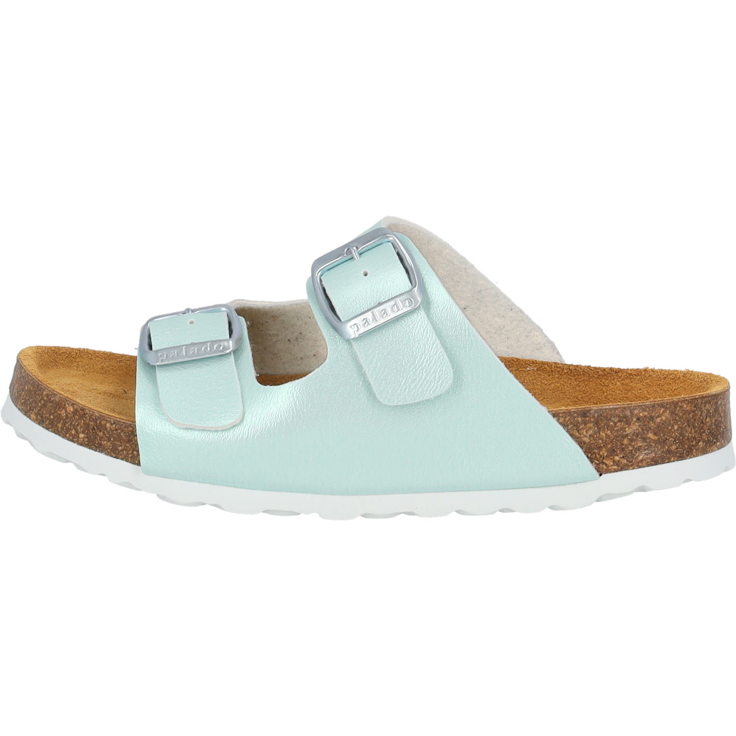 Palado Kids Korfu G Metallic, Pantoletten, Kinder, Türkis