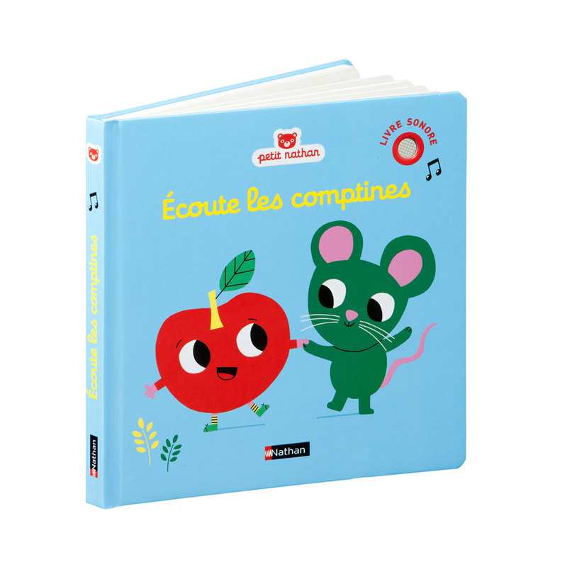 Livre Ecoute les comptines - Nathan Jeunesse