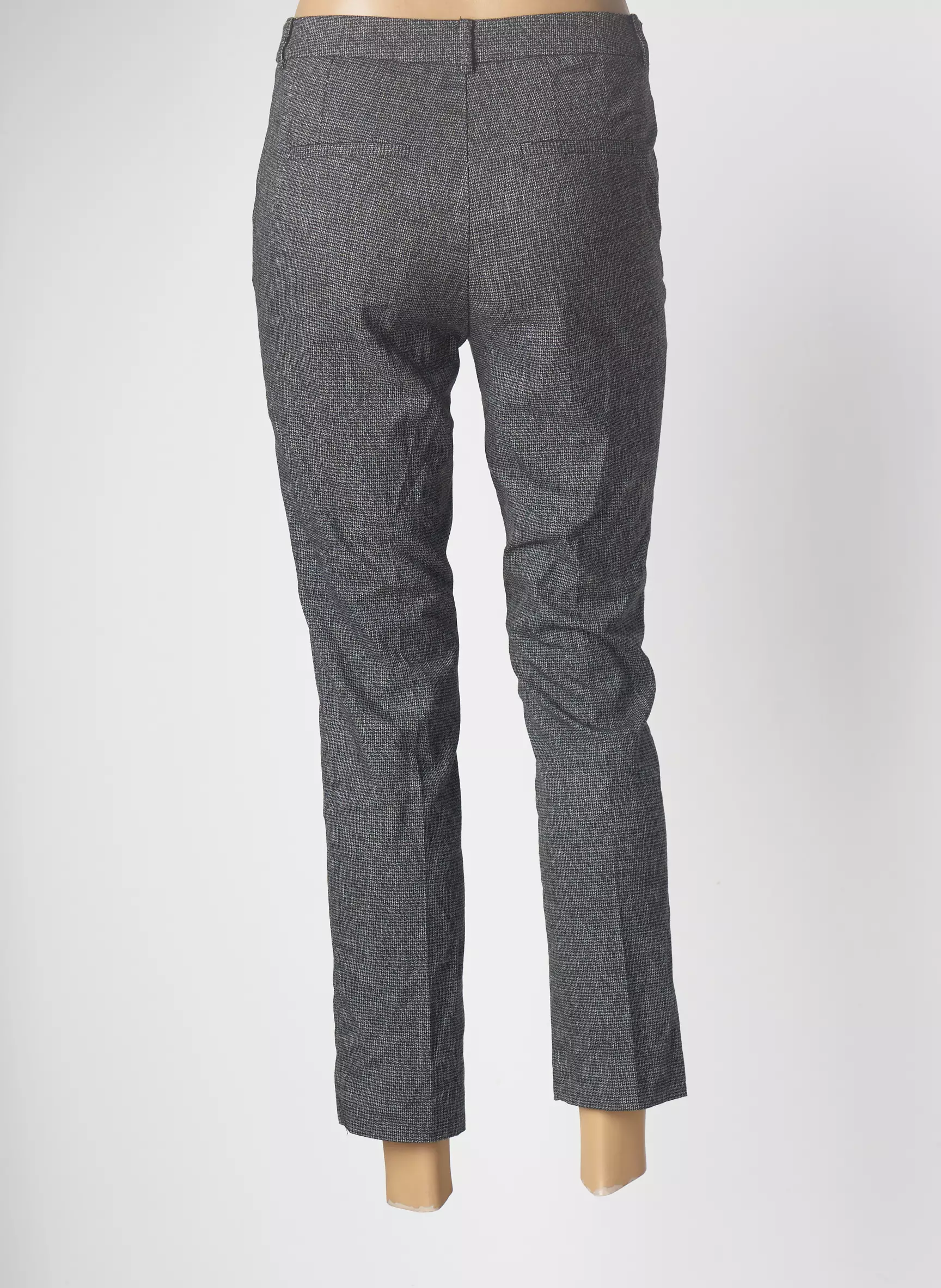 Mango Pantalon7 8 Femme couleur noir