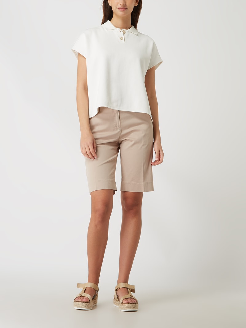 Chino-Shorts mit Stretch-Anteil Modell 'Mia' in sand