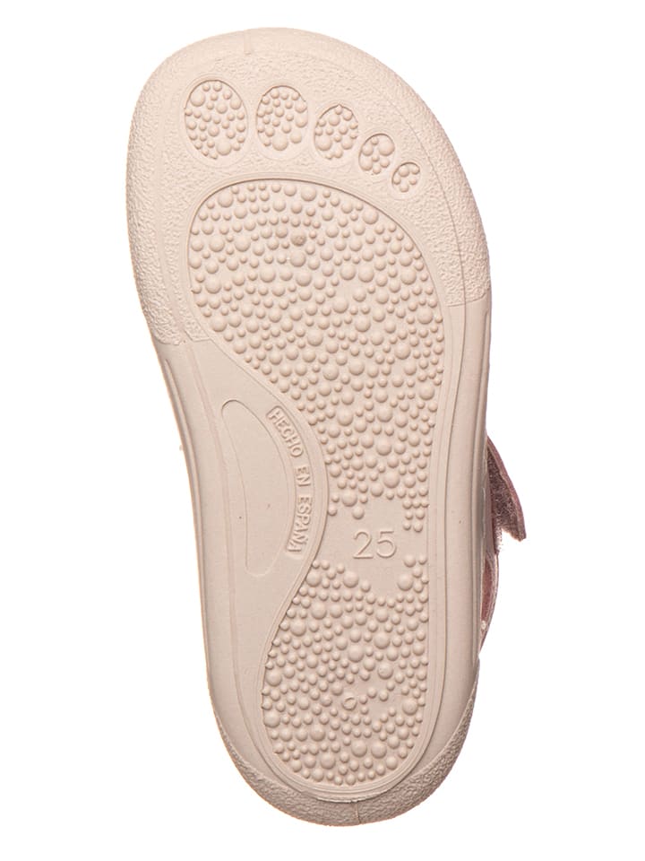 lamino Leder-Barfuß-Halbsandalen in Rosa günstig kaufen 33
