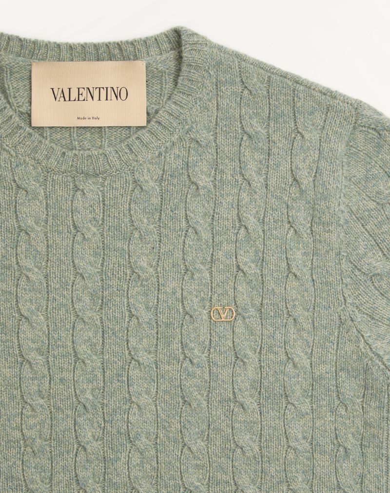 Valentino kabeltrui met V-logo