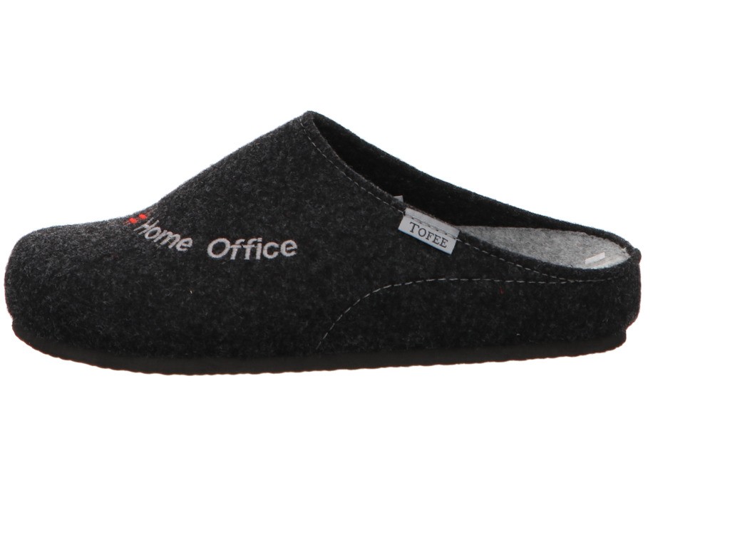 TOFEE Hausschuhe grau # Home Office,anthrazit