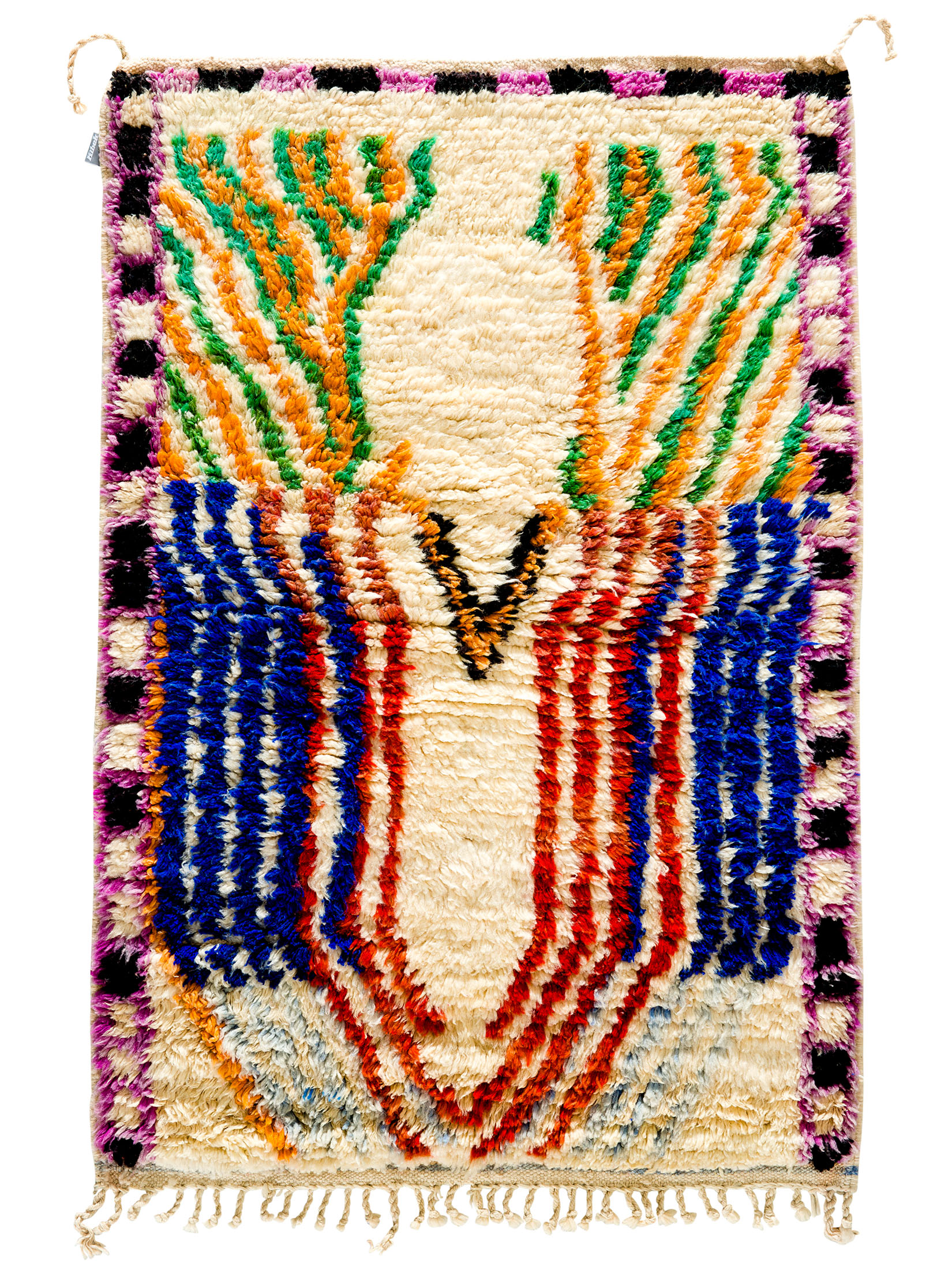 Azilal ca. 103 x 147 cm, Unikat / Einzelstück