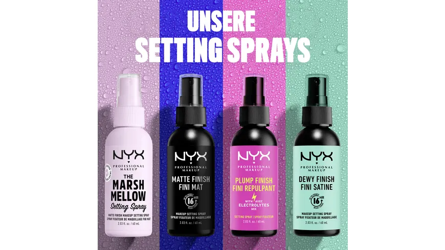 NYX PROFESSIONAL MAKEUP Matte Finish Setting Spray 60 ml