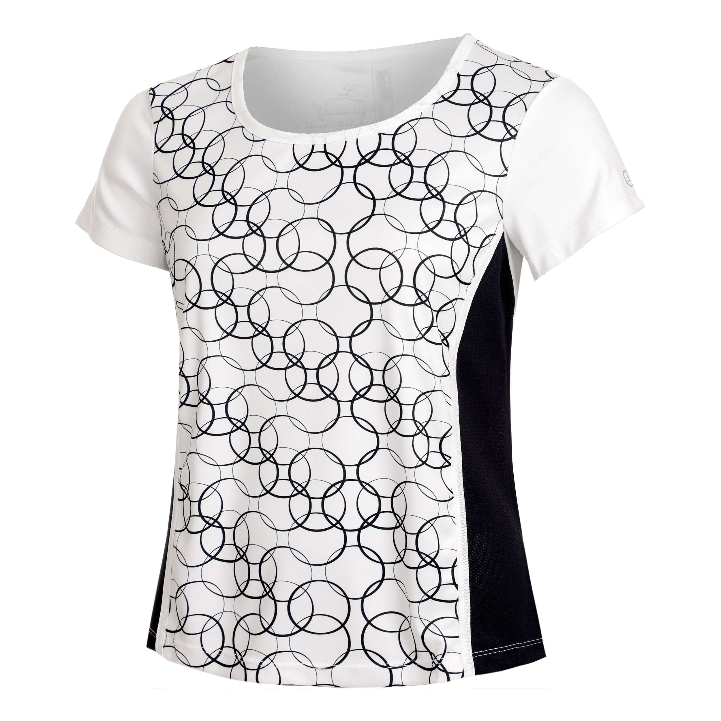 Susan T-Shirt Damen - Weiß, Dunkelblau