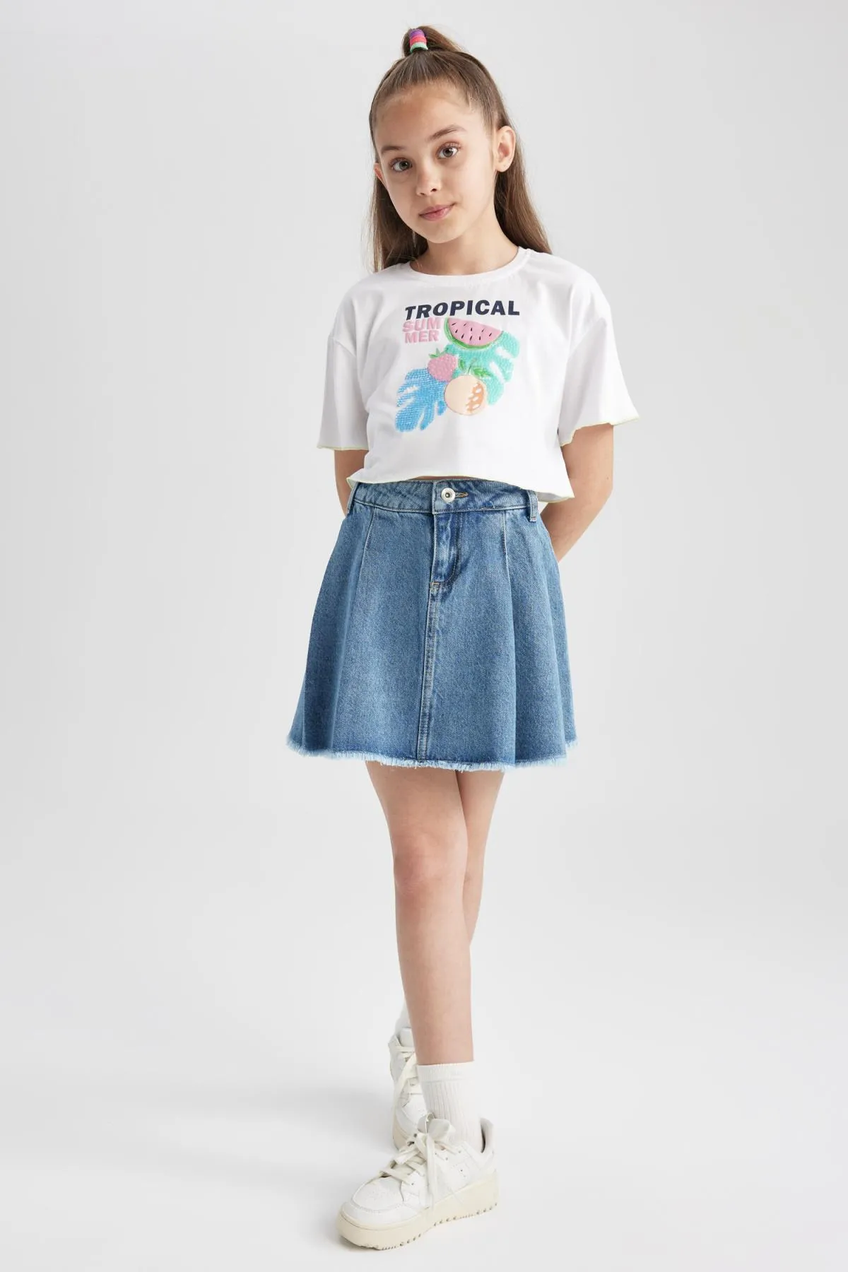 DeFacto  Jeansrock für Mädchen A1457a823hs