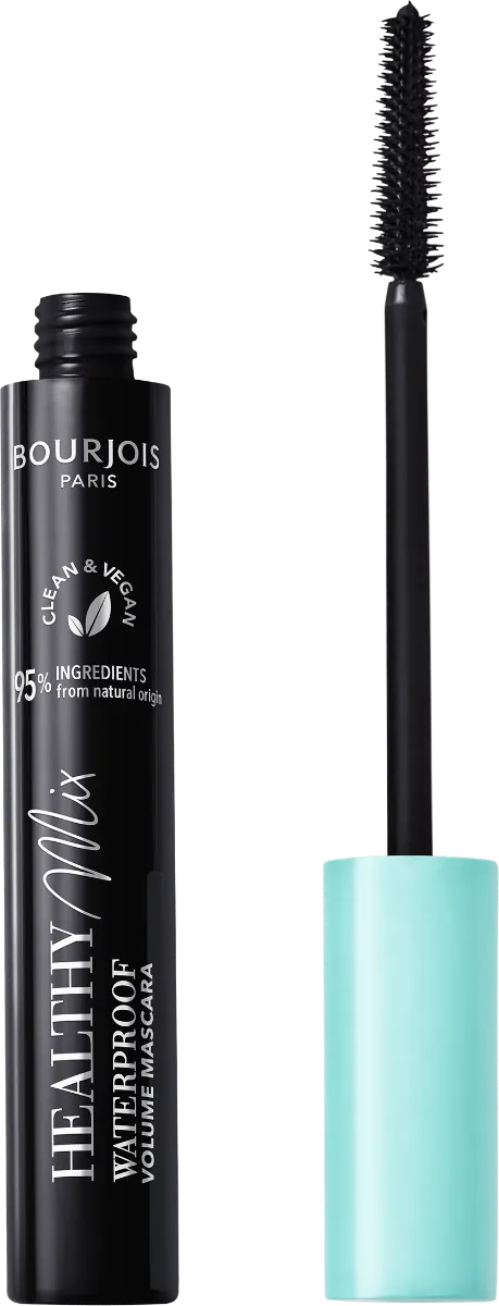 Αδιάβροχη μάσκαρα Bourjois Healthy Mix μαύρη