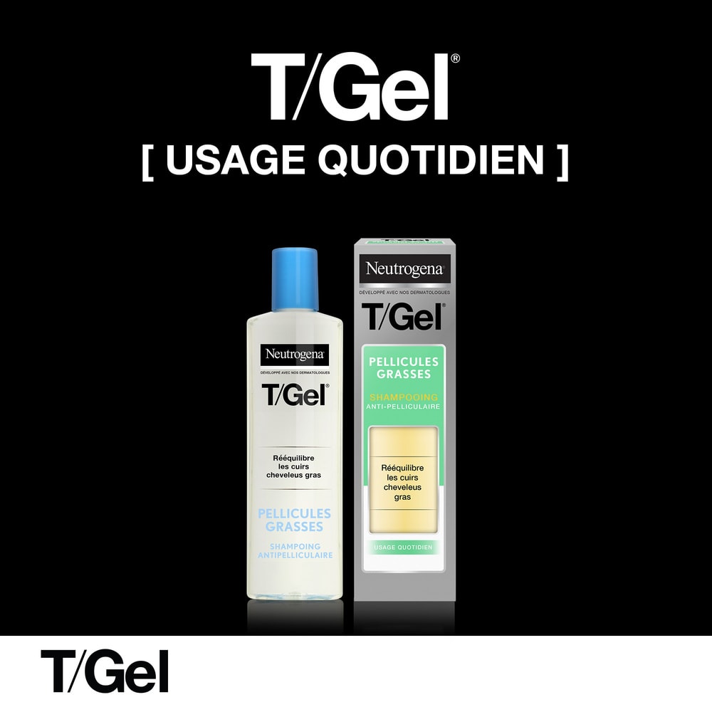 neutrogena Neutrogena® T/Gel® Shampoing PelliculesGrasses 250ml Shampoing