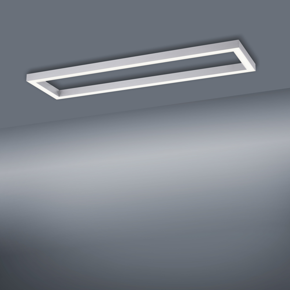 Deckenleuchte Pure Lines alu