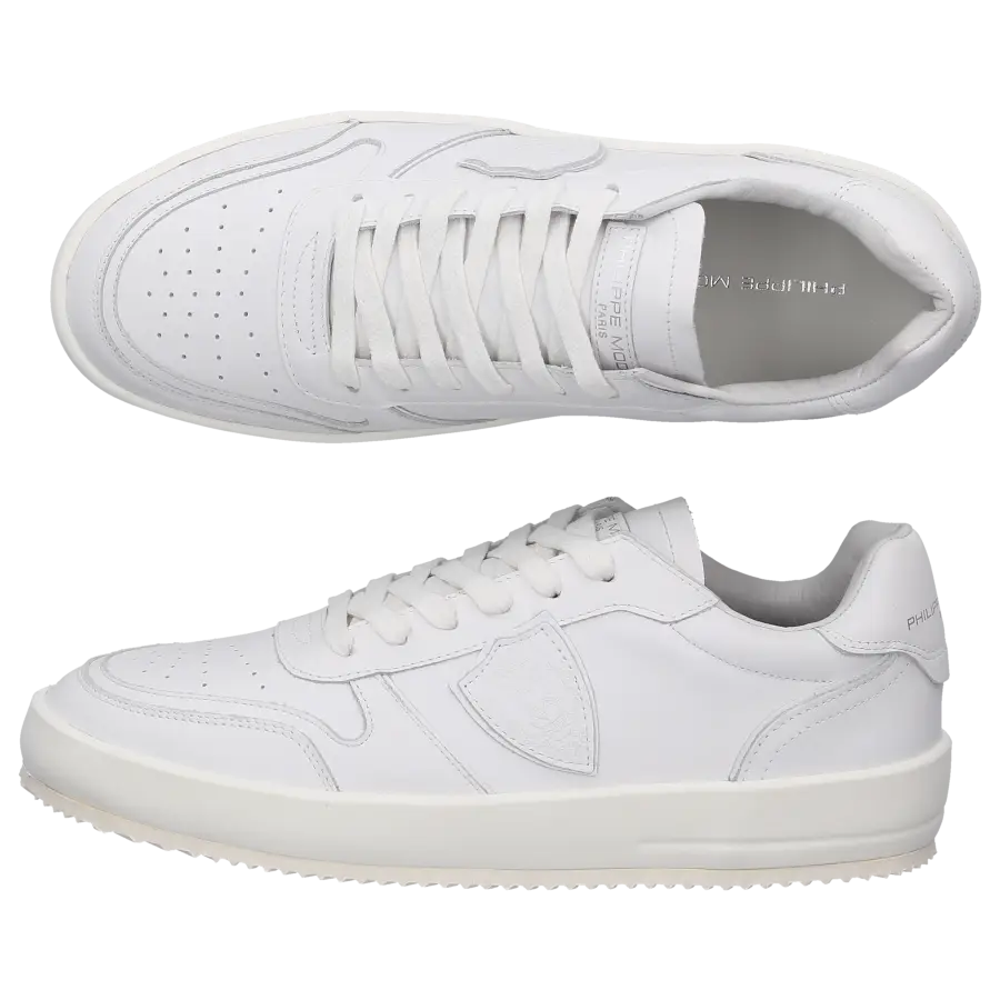 Philippe Model - Sneaker low NICE Kalbsleder - weiß