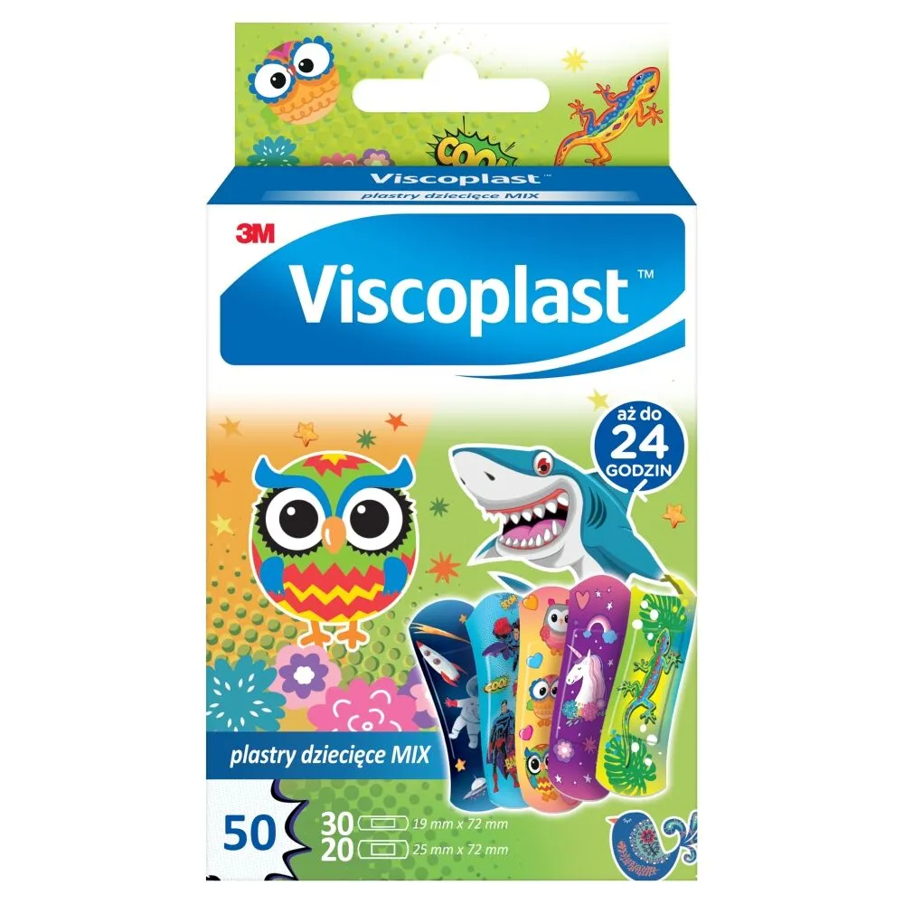 Viscoplast Mix, Curativos Infantis, 2 Tamanhos