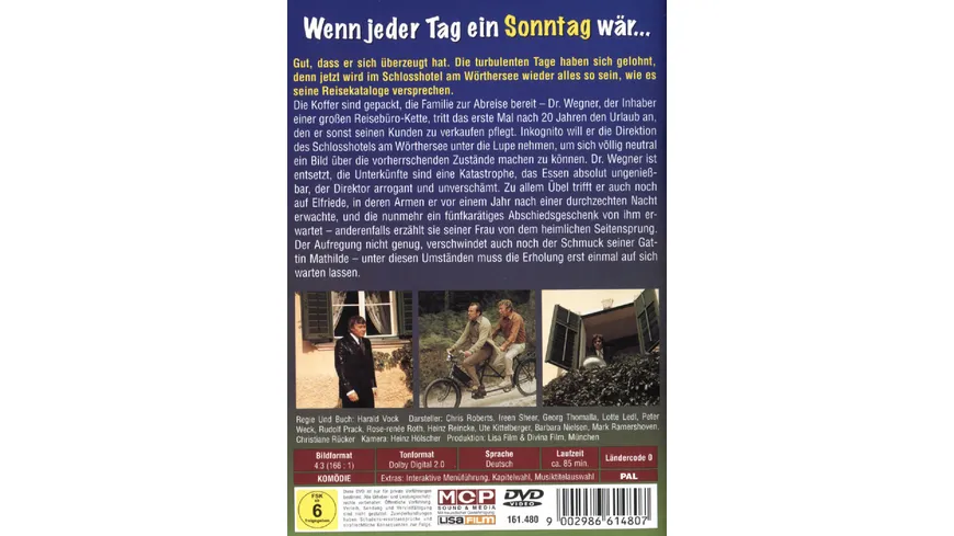 Wenn jeder Tag ein Sonntag wär'...