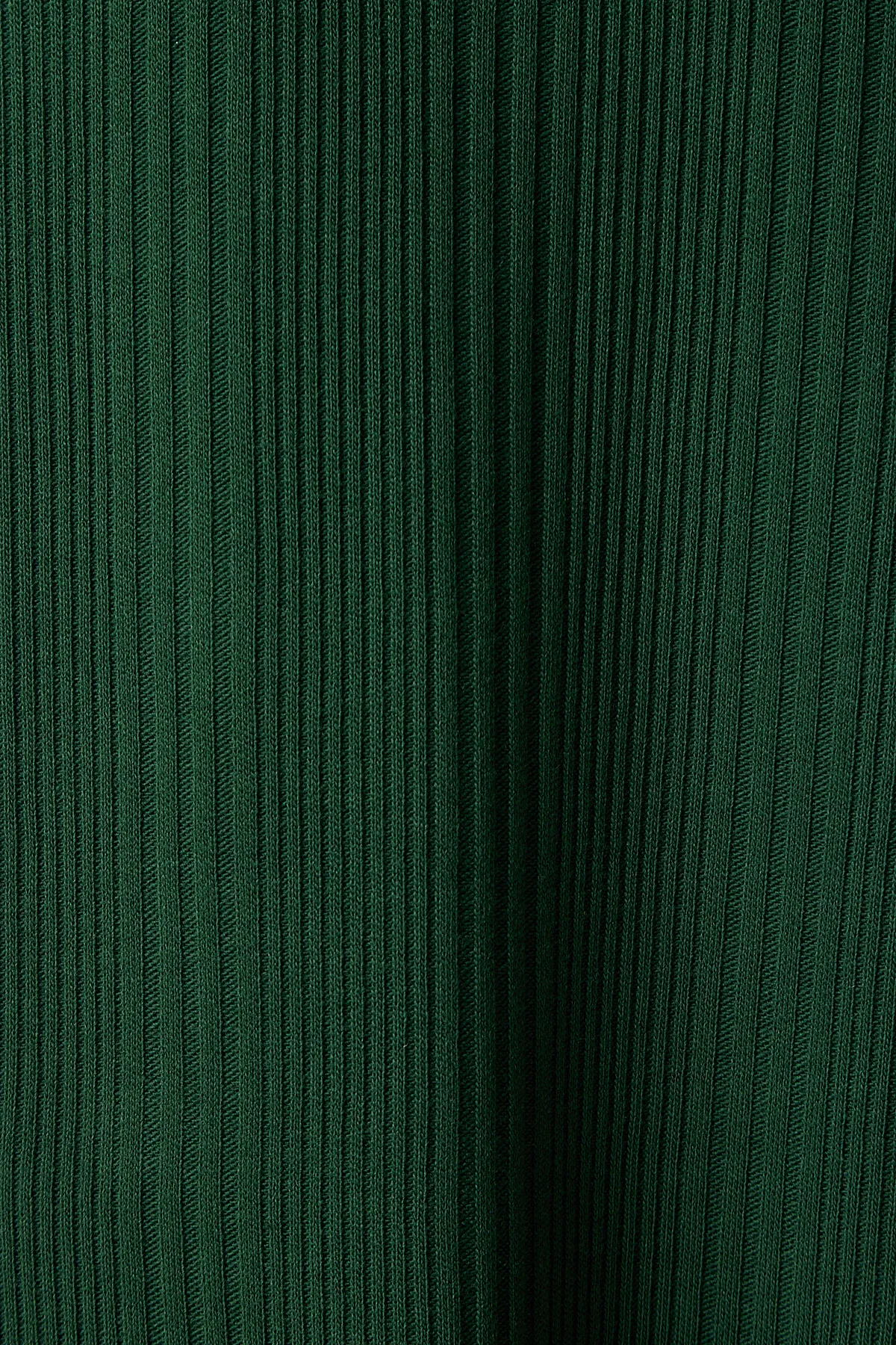 Happiness İstanbul  Dunkelgrünes Oversize-Strickkleid mit hohem Kragen für Damen XN00001