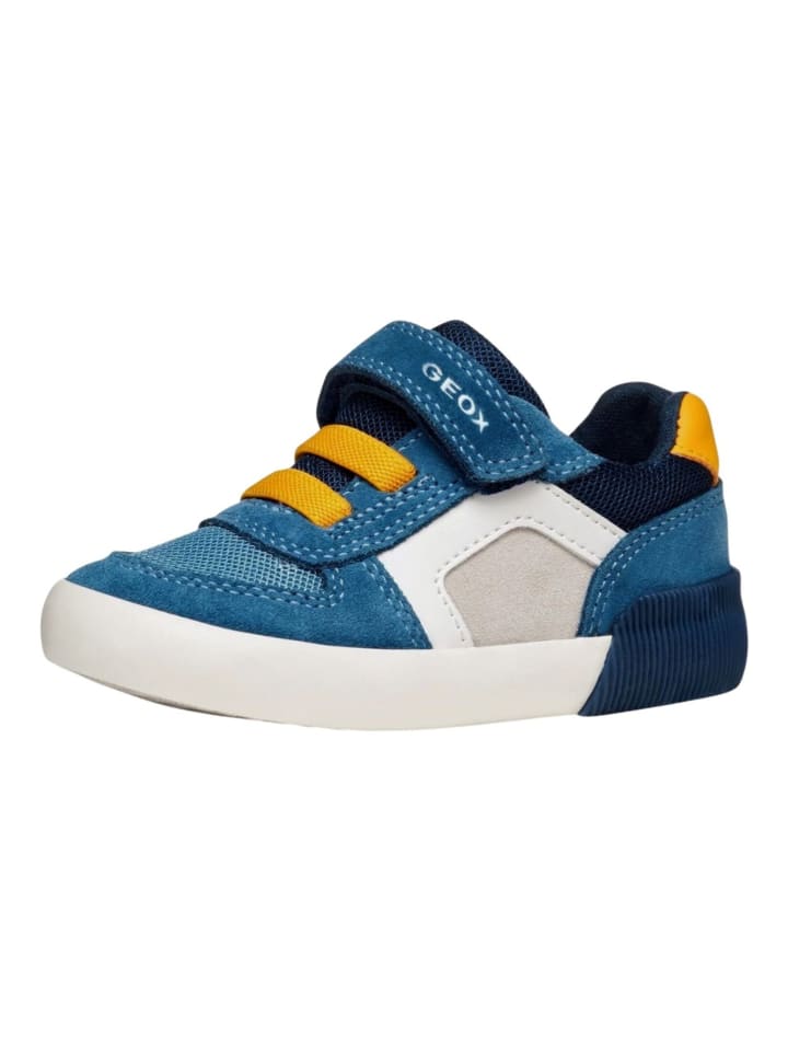 Geox Sneaker in Blau/Gelb günstig kaufen