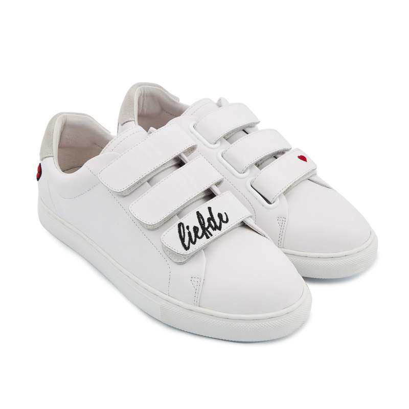 Baskets en cuir Edith liefde