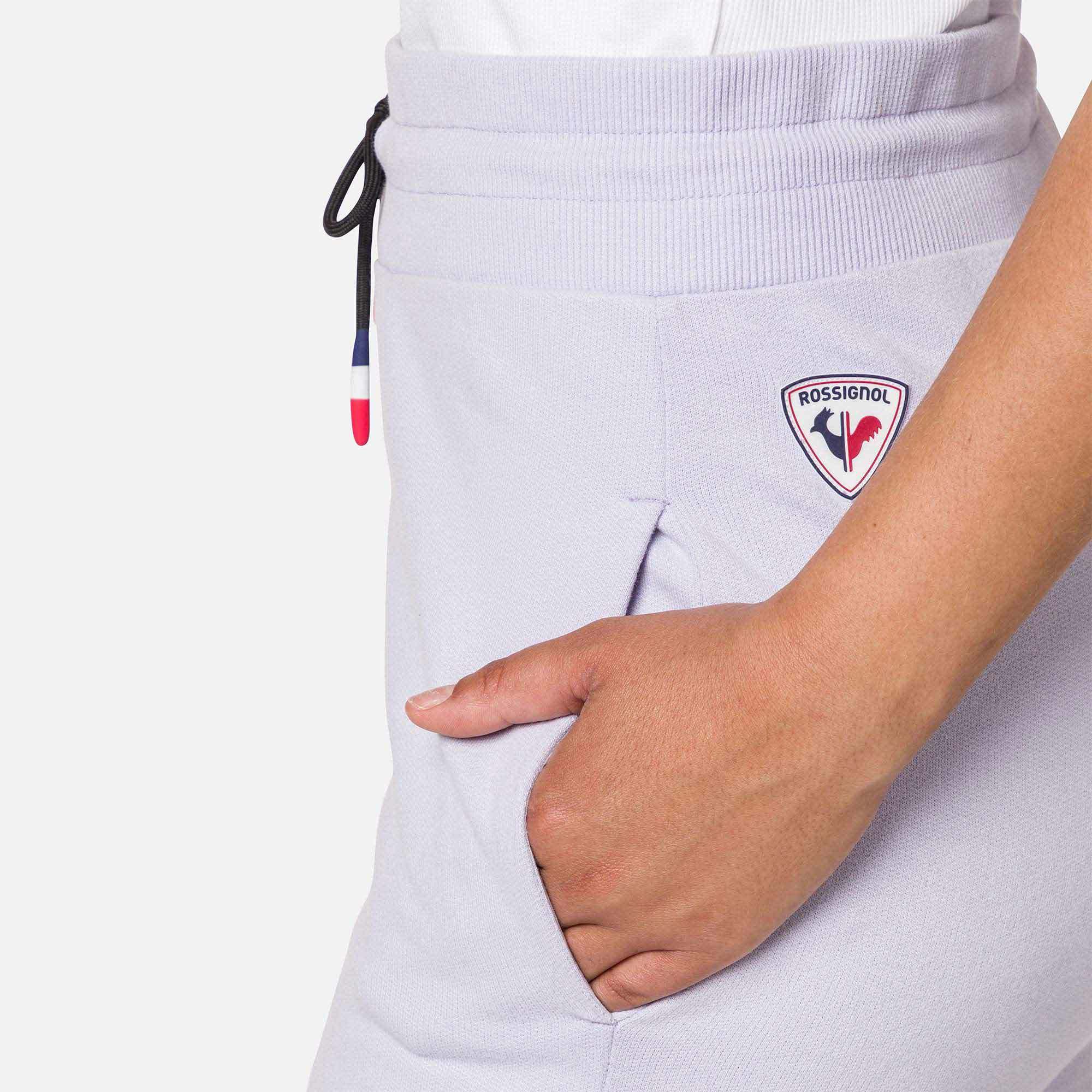 Pantalon en coton logo femme