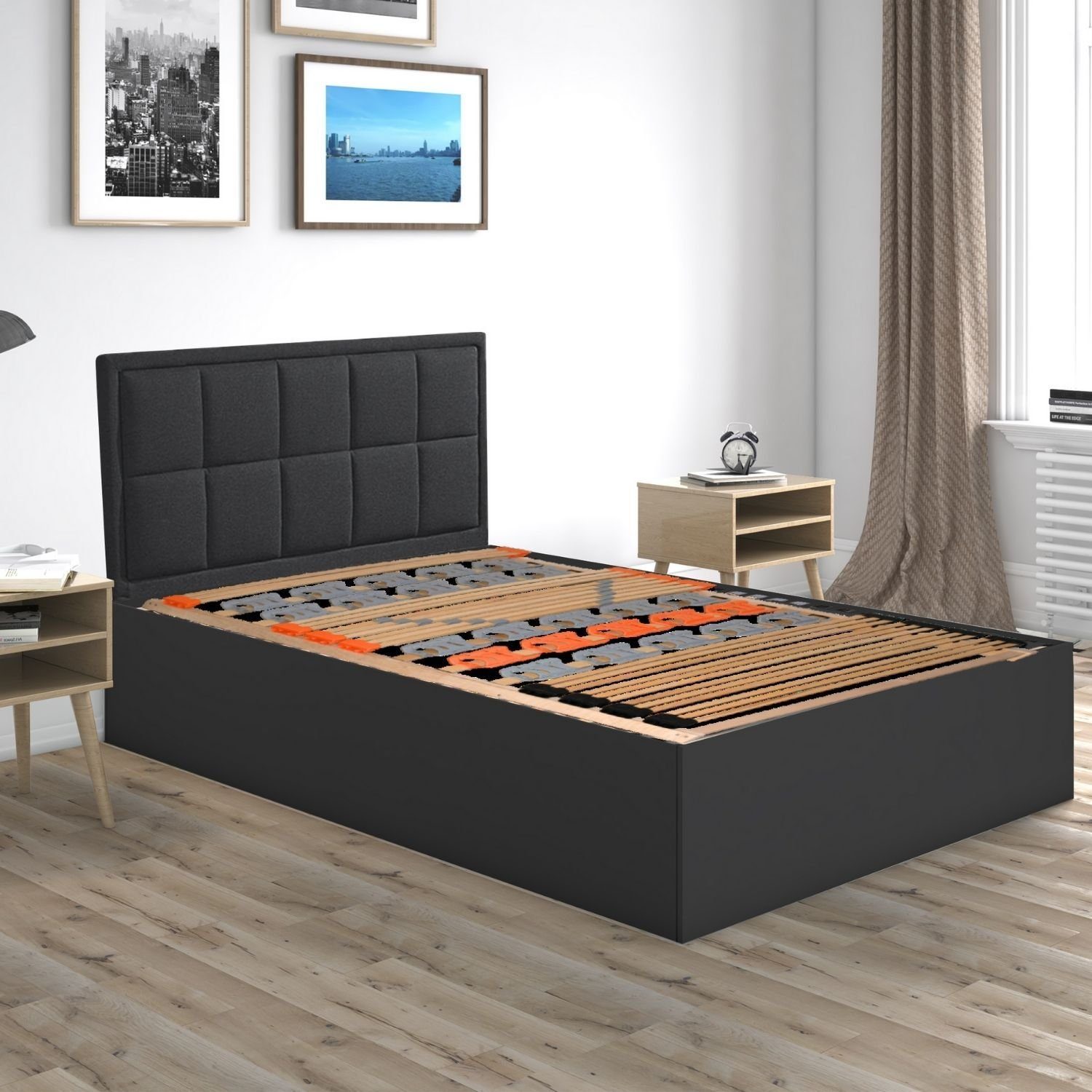 Teiltellerlattenrost, Coemo, Kopfteil nicht verstellbar, Fußteil nicht verstellbar, KombiFlex S 90 x 200 cm Tellerlattenrost preisgünstige Selbstmontage